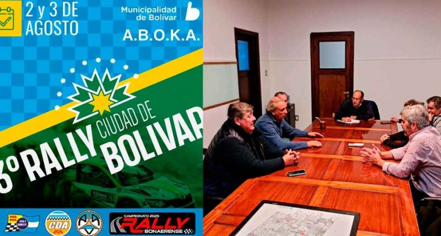 Bolívar será sede del Rally Bonaerense el 2 y 3 de agosto