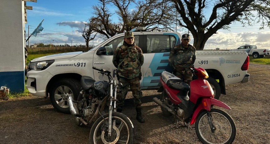 Informe Oficial Comando de Prevención Rural de Bolívar: Finalizó con resultado positivo la investigación sobre un robo denunciado en Paraje Marsiglio, tras los allanamientos de ayer