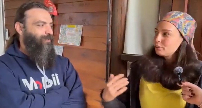 Tania y Marcos son dos ciudadanos portugueses que viajan en moto por el mundo, y llegaron a Bol&iacute;var para saludar a su amigo: Tom&aacute;s Sraiber