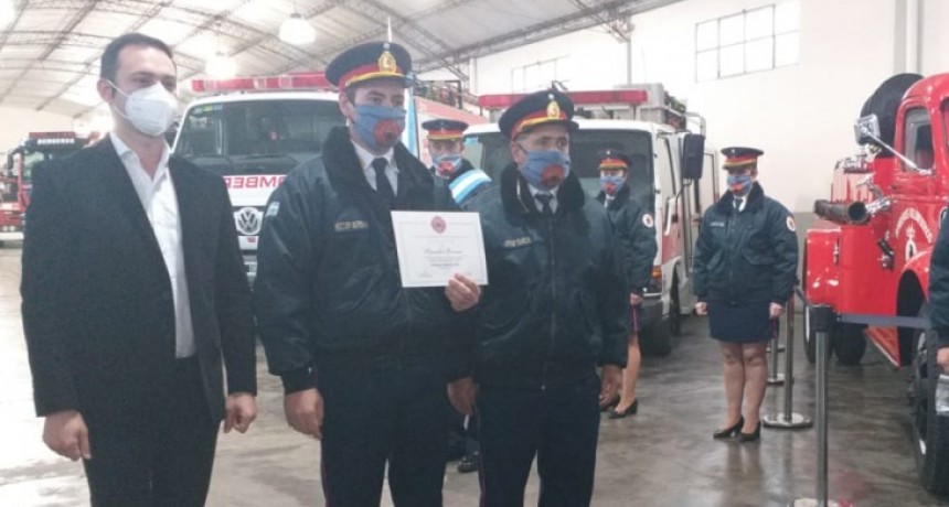 Franco Canepare: “Para los Bomberos trabajar en pandemia requiere el doble de precaución que en situación fuera de pandemia”