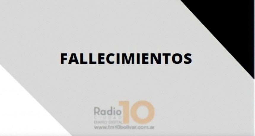 Falleció en Bolívar, Elsa Esther Pacheco 