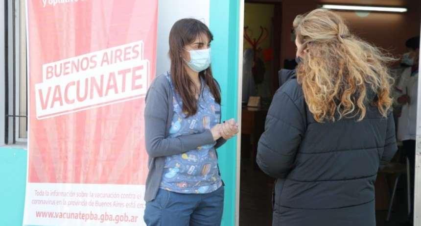 Bolívar Vacunate: Se vacunaron 20 personas en el CAPS. de Barrio Jardín