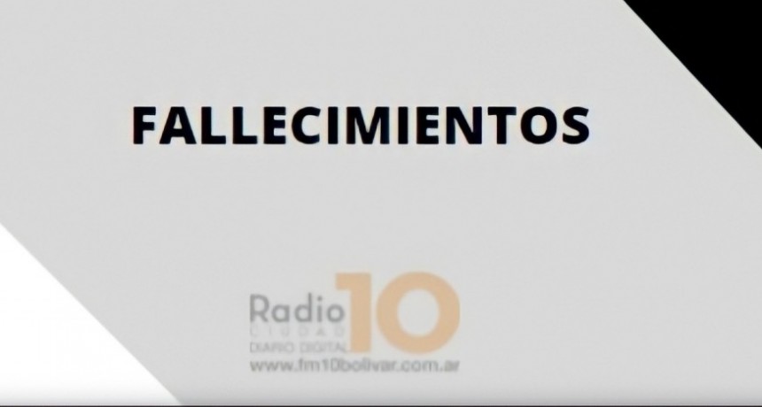 Falleció Elisa Plaza viuda de Solari