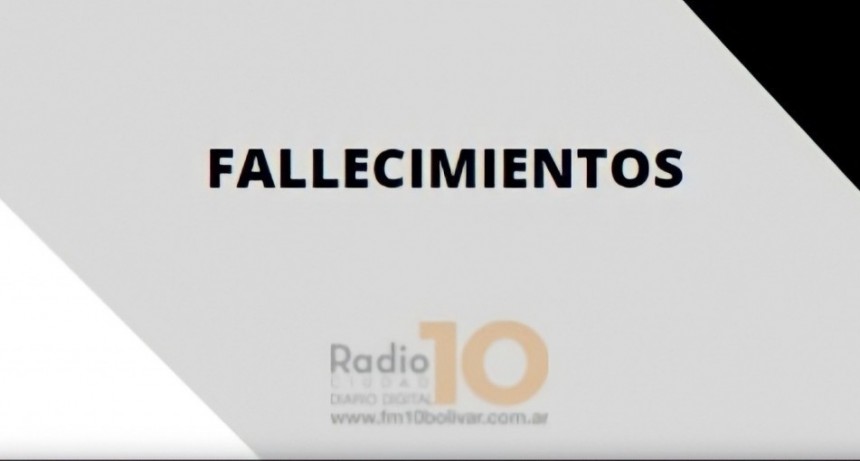 Falleció Nilda Mabel Lista viuda de Cóssimo 