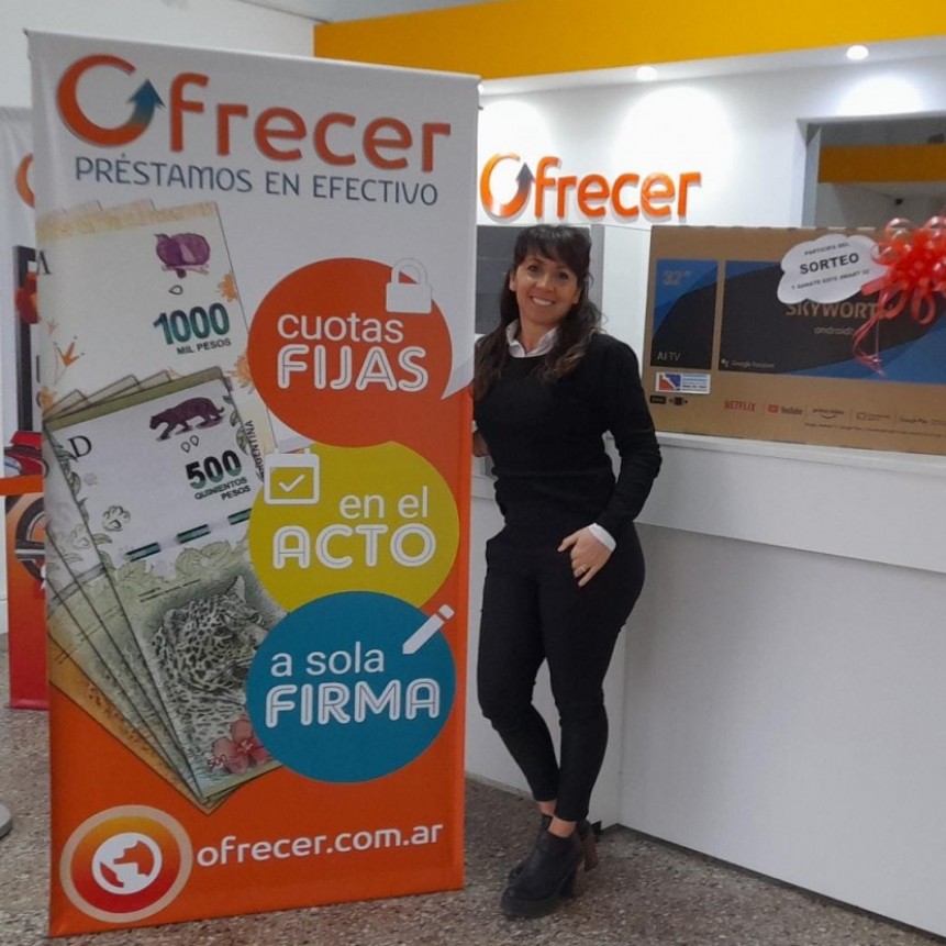 Ofrecer Préstamos Personales tiene novedades para sus clientes, y con FM 10 visitamos el local de avenida San Martín