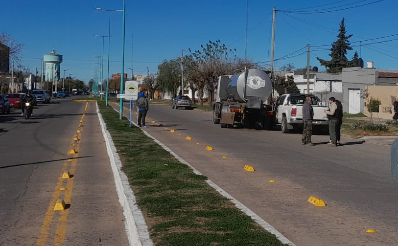 Accidente con tres vehículos, no hubo heridos