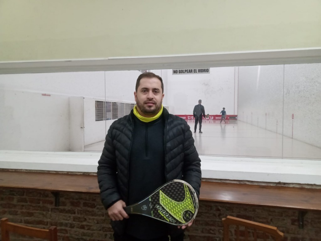 Federico Vicente: “Estamos haciendo un torneo de Categoría C y Mixto porque va a haber una renovación del trinquete”