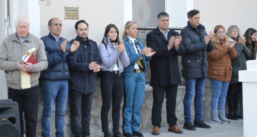 El Intendente Municipal Marcos Pisano, acompañó a los Bomberos Voluntarios en su día