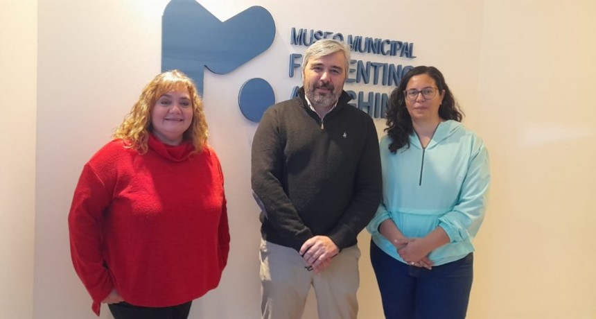 Marcos Beorlegui anunció junto a Andrea Volpe y Aldana Lora, cómo será la apertura y muestra del Museo Florentino Ameghino este sábado