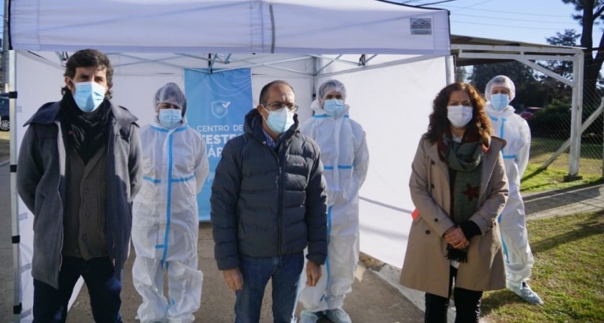 Desde hoy funciona el punto de Testeo R&aacute;pido en el Capredoni