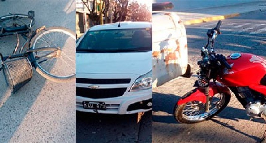 Dos accidentes con diferencia de 50 minutos, se registraron este sábado