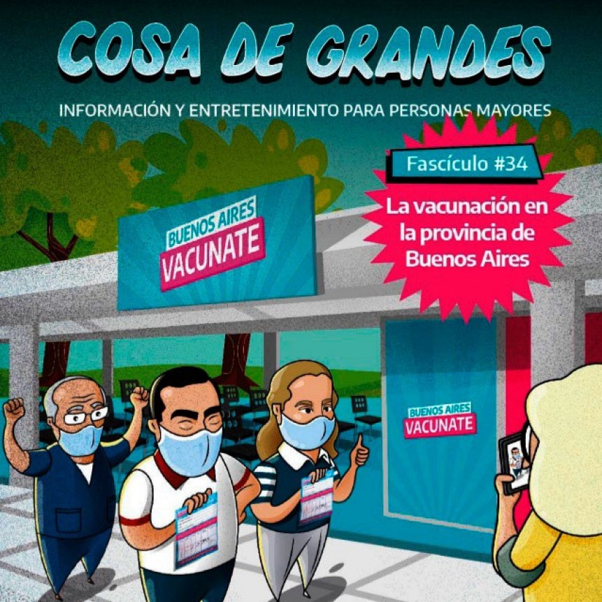 La vacunación en la provincia de Buenos Aires, un excelente trabajo del Ministerio de Comunicación Pública 
