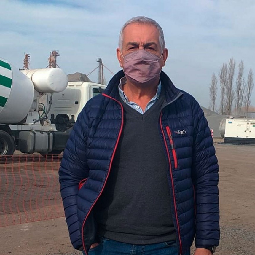 Nelson Dávila: “Tenemos que finalizar la obra en un año y hasta el momento vamos dentro del plan de trabajo previsto, son tres tramos para repavimentar la ruta 65”