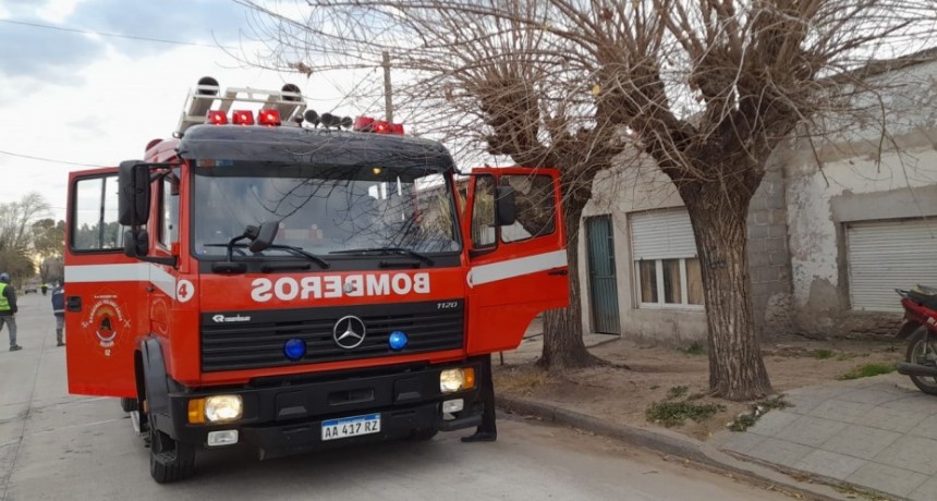 Incendio sin heridos pero con daños materiales en Barrio San Juan