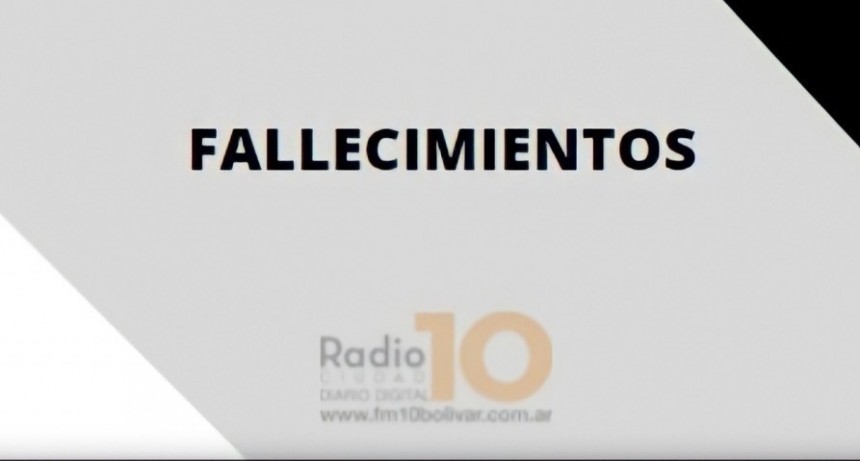 Falleci&oacute; Mar&iacute;a Sof&iacute;a Mart&iacute;n viuda de Uhart "&Ntilde;ata"