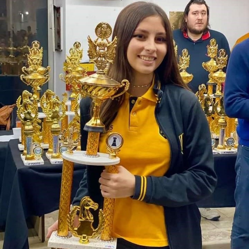 Guadalupe Casasola: “Jugué el desempate por el primer puesto, pude ganar las dos partidas y quedé campeona” 