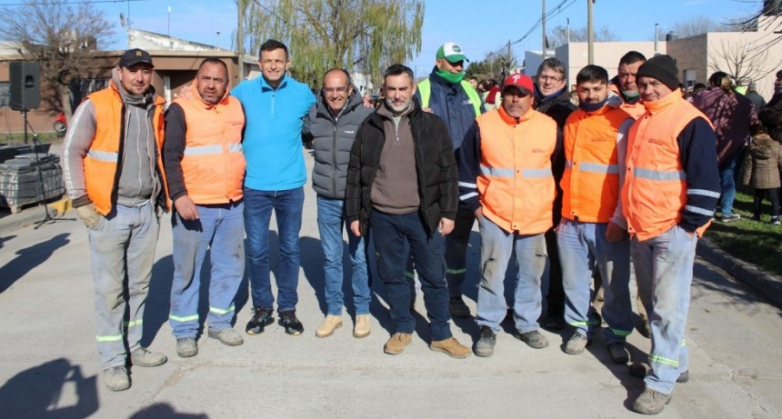 Rotundo reconocimiento de Pisano y Bucca al Equipo de Obras Públicas que comanda Lucas Ezcurra