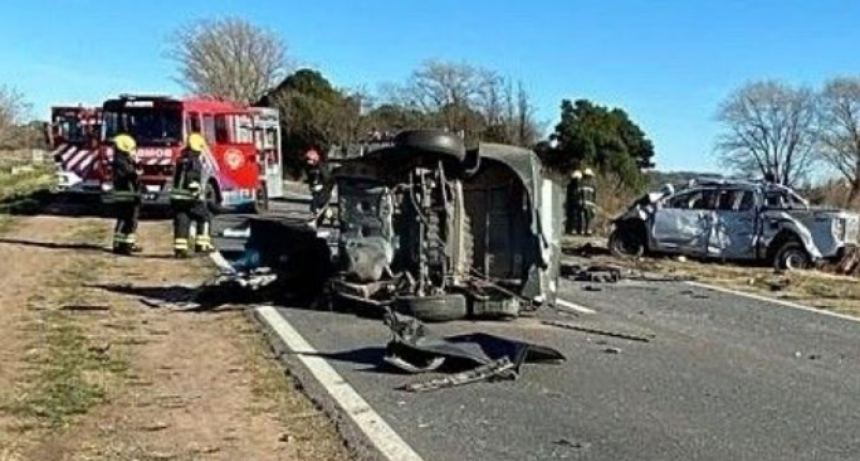 Dolor en la comunidad de 9 de Julio: Fallecieron dos conocidos vecinos en un accidente de tránsito en ruta 5