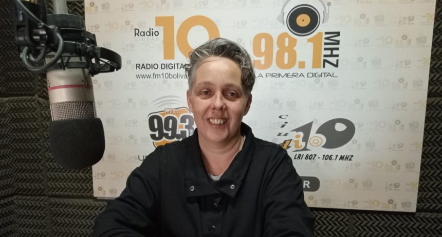 Verónica Ruíz visitó los estudios de FM 10 y compartió una charla más que interesante sobre su nueva decisión de acomapañar a Salamanco