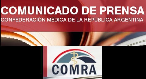 Comunicado de Prensa COMRA; Mensaje de los médicos a la comunidad