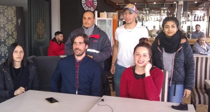 Nicolás del Caño visitó la ciudad de Bolívar y se reunió con sus referentes locales