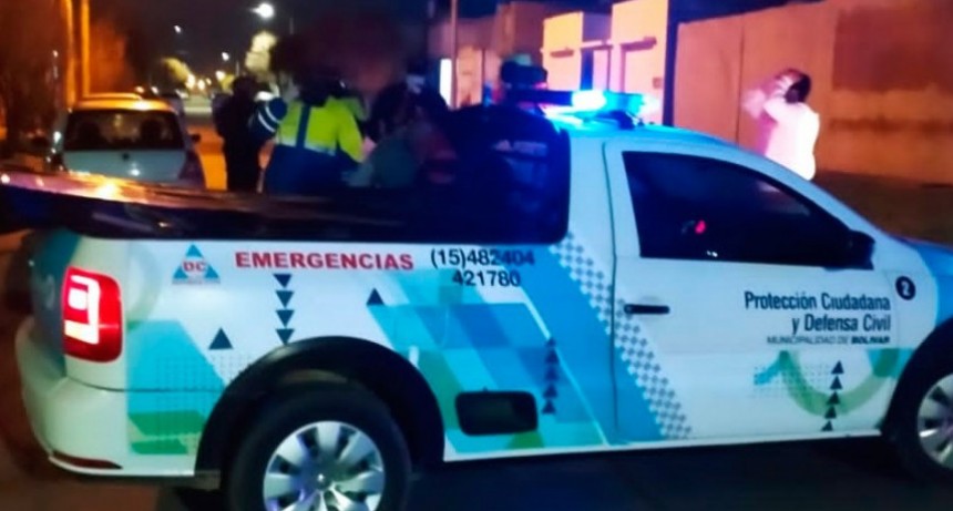 Impacto entre conductores a bordo de dos autos