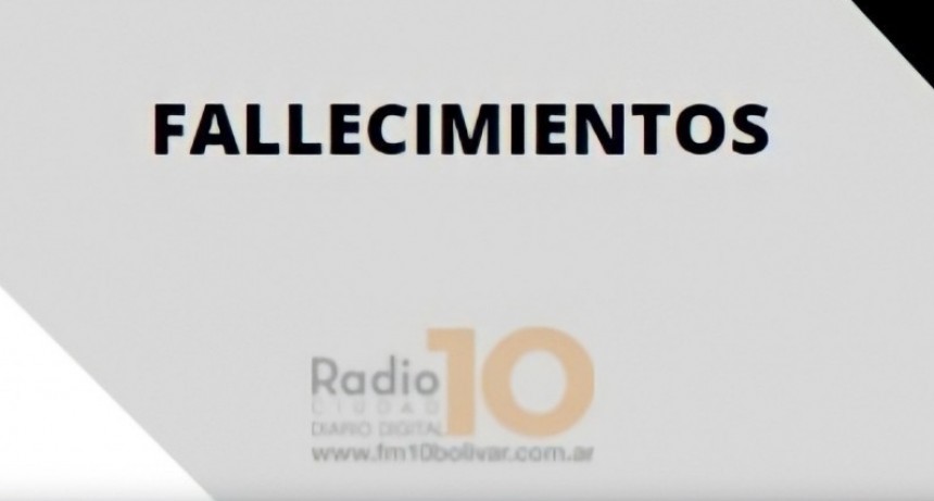 Falleció Lucía Pascuala Capiello viuda de Gallo