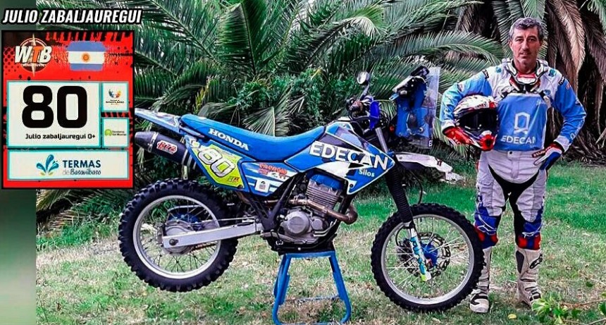 Julio Zabaljauregui:  “La pasión, por supuesto, es la moto”