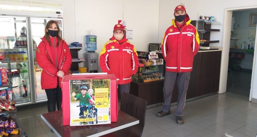 Grupo Soler realizó el sorteo previsto en el marco del mes de las infancias, en la estación de San Martín y Olascoaga