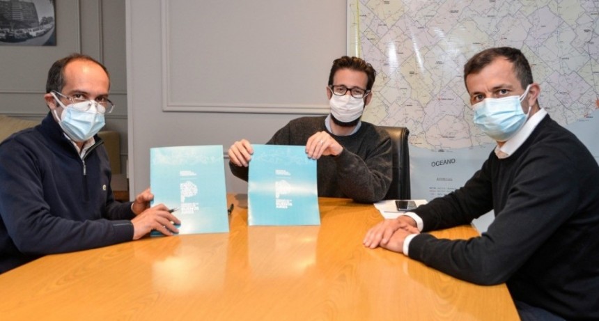 Será viable la repavimentación de las pista de aterrizaje del Aeródromo de Bolívar, tras la firma de un convenio con el Ministro de Infraestructura de PBA