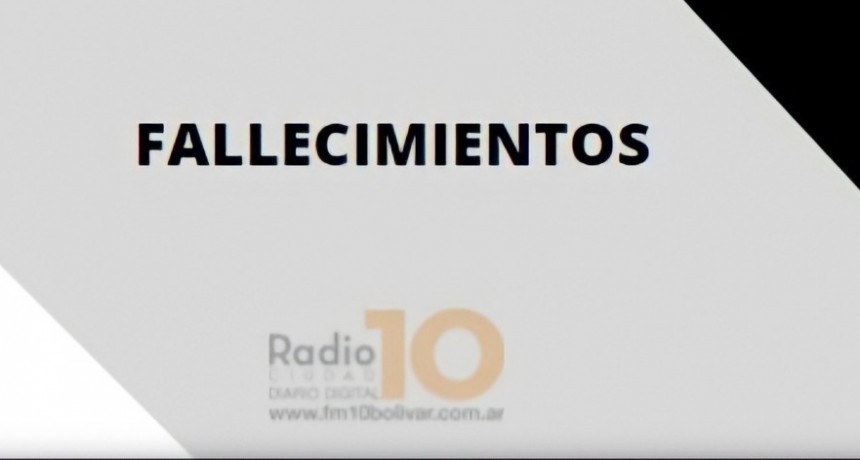 Falleció  Marta Raquel Botte viuda de Cabrio