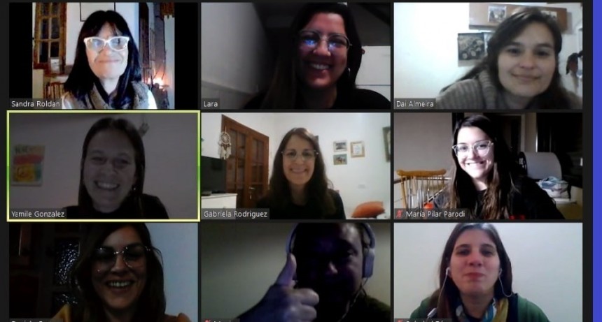 El equipo del Dispositivo Territorial Comunitario participó de un conversatorio con el Instituto 27