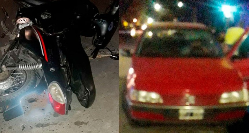 Colisión en avenida Venezuela y calle Paso