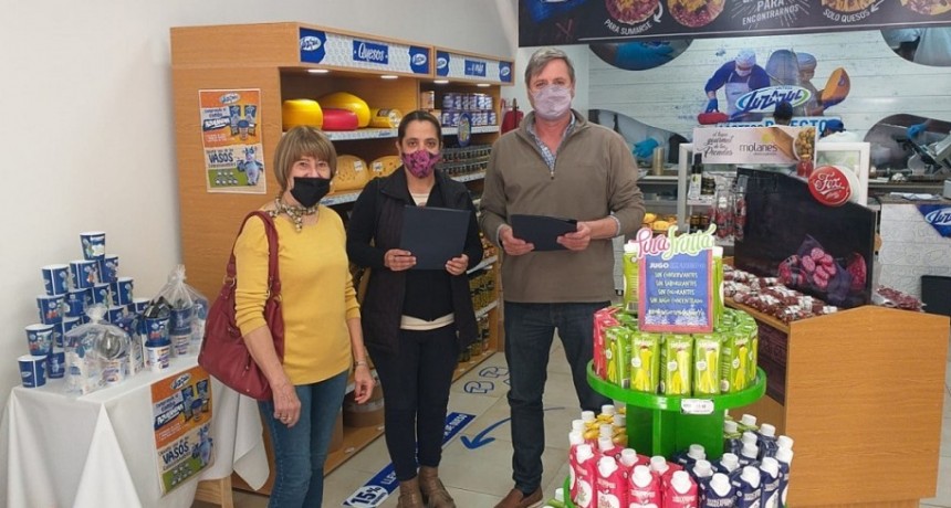 Lácteos Luz Azul sumó al Centro Navarro para seguir dando beneficios a los socios