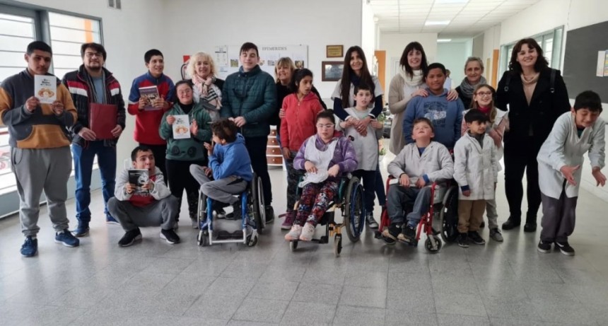 La Dirección de Políticas de Género y Derechos Humanos trabaja en diferentes proyectos con la Escuela de Educación Especial n°502