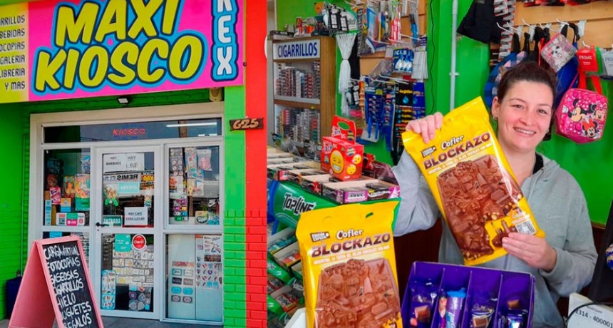 Con FM 10 visitamos  Maxikiosco Rex