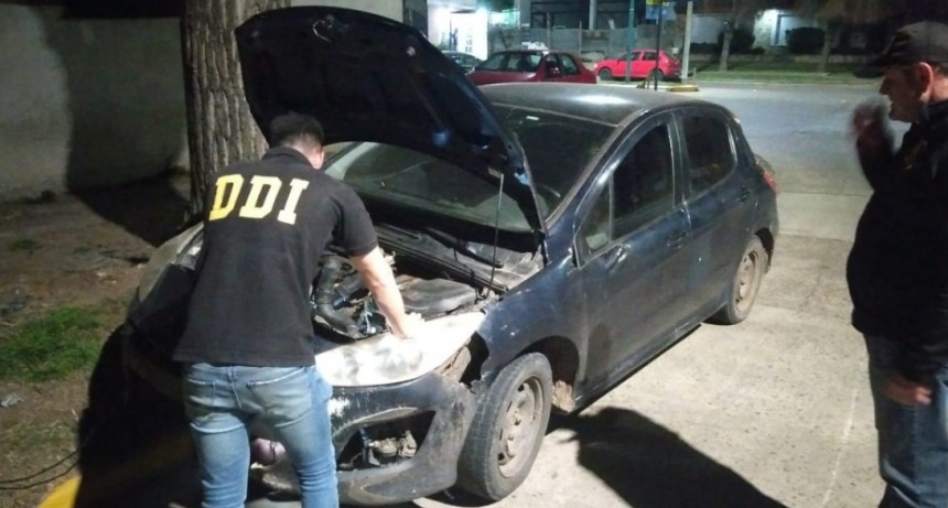 Secuestraron un auto 