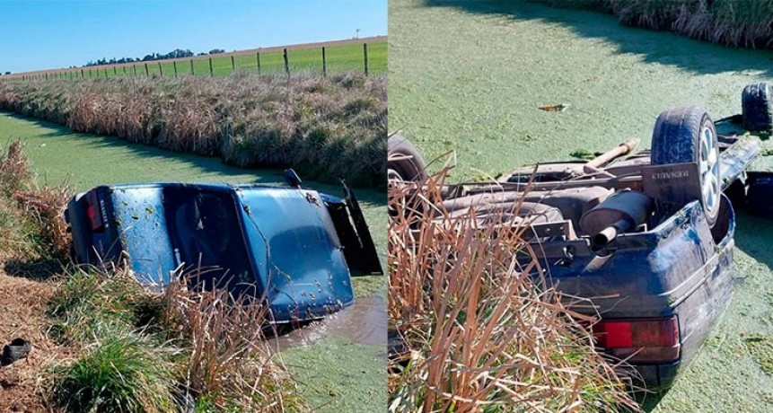 Falleci&oacute; un hendersonense tras el vuelco y ca&iacute;da del auto a la cuneta