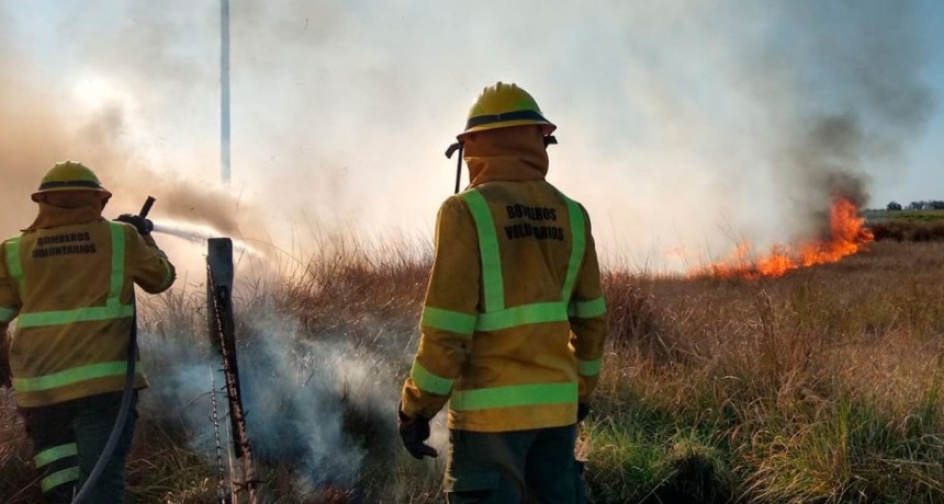 La segunda salida de Bomberos Voluntarios