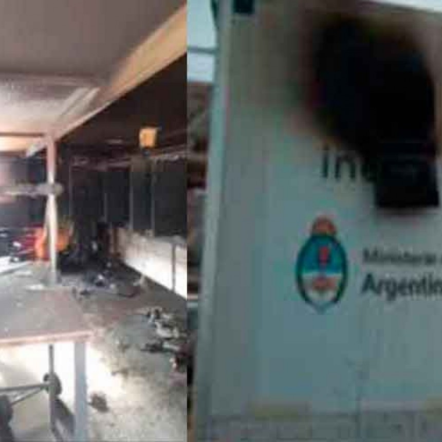 Un incendio destruyo el Aula Taller Móvil que gestiono la UOM: ya le habían robado sus pertenencias