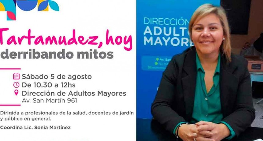 Se brindará la capacitación: “Tartamudez, Hoy -Derribando Mitos”, en FM 10 hablamos con la Directora de Adultos Mayores, Sonia Martínez