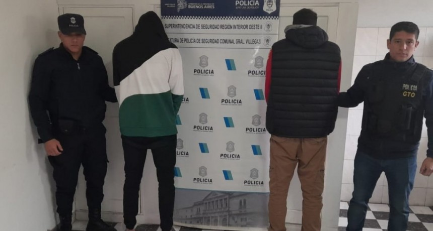 Fueron atrapados dos delincuentes que habían escapado de Carlos Tejedor con 10 mil dólares y un  millón de pesos tras engañar a un vecino