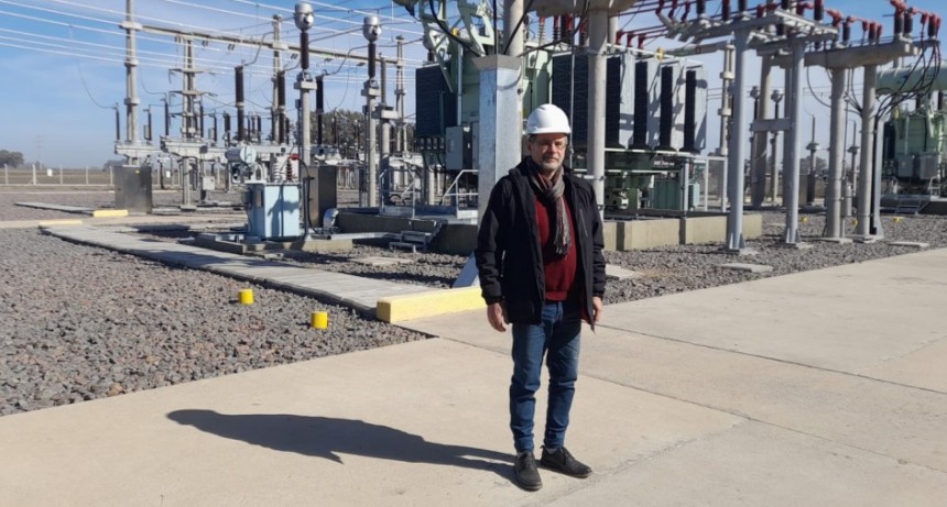 Visitamos el final de obra en la nueva estación Transformadora, que conetará la nueva Línea 132 con el tendido de la ciudad, y hablamos con el Ingeniero Marcelo Pérez