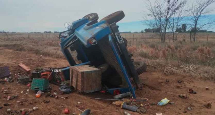 Falleció un Policía de Patrulla Rural, tras el vuelco de su camioneta particular