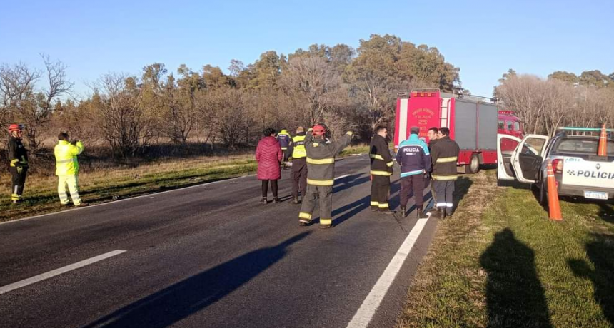 Ruta 5 (9 de Julio): Murieron  cinco personas en un grave accidente