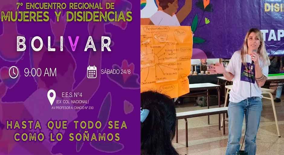 Este sábado se realiza el Séptimo Encuentro Regional de Mujeres y Disidencias