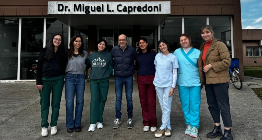 Pisano recibió a  estudiantes de medicina que realizarán la Práctica Final Obligatoria en el hospital Miguel Capredoni