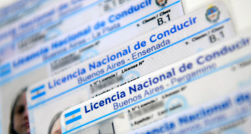 Por falta de insumos de Nación, en la Provincia se podrá circular con la licencia digital y la Constancia de Trámite Aprobada