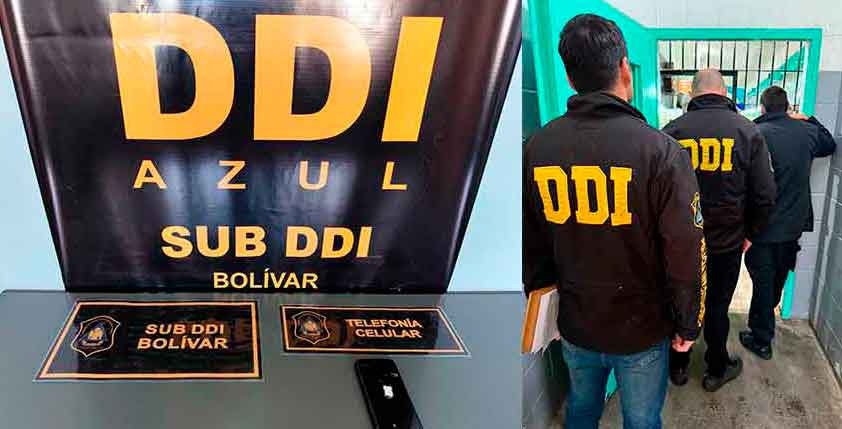 Informe oficial de Sub DDI Bolívar: allanamiento por Grooming en la Unidad Penitenciaria Nº17  de Urdampilleta