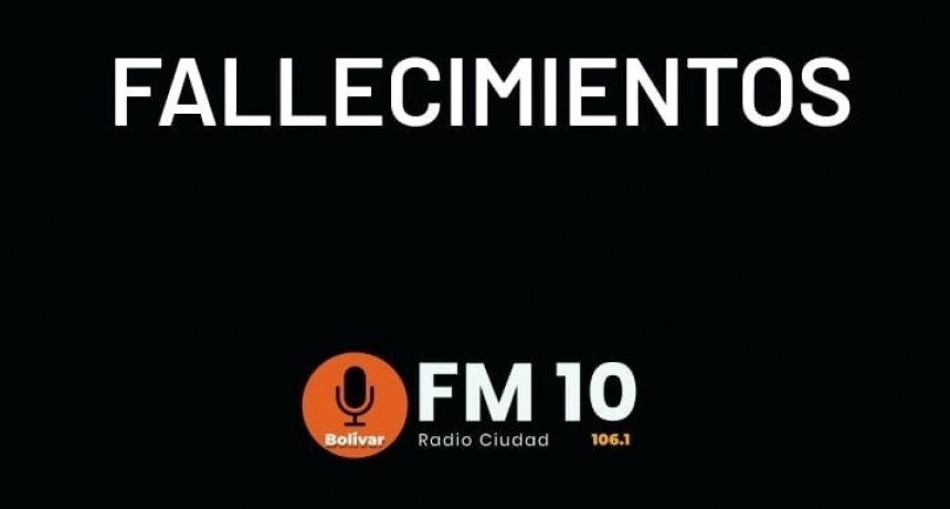 Falleció Mabel Inés Mega viuda de Cabral 